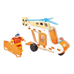 Hape Hape Rettungshubschrauber-Set – Produktbild 1 von 1