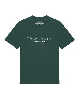 watapparel watapparel T-Shirt Unisex Früher war mehr Lametta – Produktbild 1 von 1