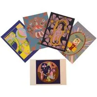 Einhornauf Einhornauf Kunstpostkarten-Set – Produktbild 1 von 1
