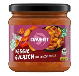 Davert Davert Veggie-Gulasch mit Gnocchi-Nudeln – Produktbild 1 von 1