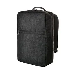 Halfar Notebook-Rucksack EUROPE, schwarz meliert – Produktbild 1 von 1