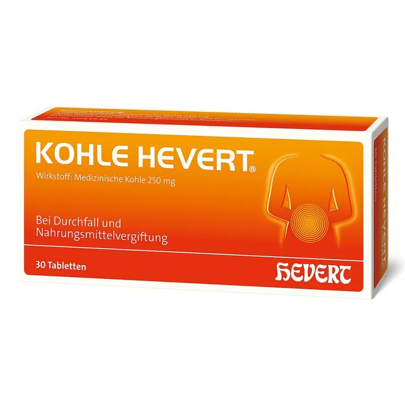 HEVERT Kohle Hevert Tabletten – Produktbild 1 von 2