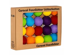 Caracol Kugel-Lichterkette 35 handgefertigte Kugeln, bunt – Produktbild 1 von 1