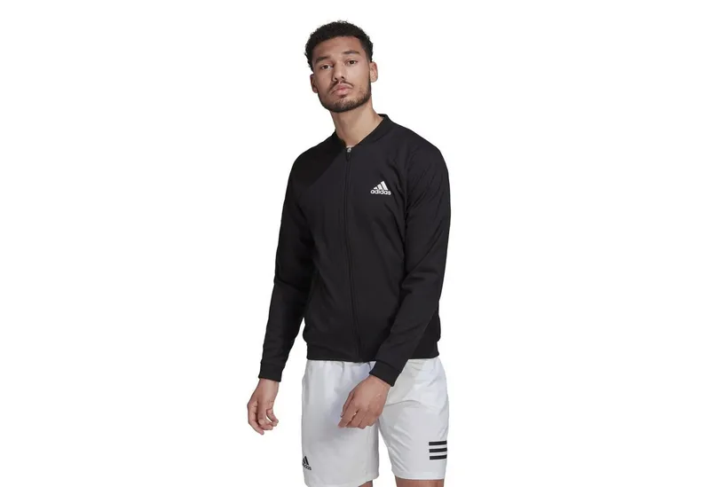 adidas Performance adidas Performance Trainingsjacke Stretch Woven (Stretchmaterial, feuchtigkeitsabsorbierend) #22 schwarz, Schwarz, – Produktbild 3 von 4