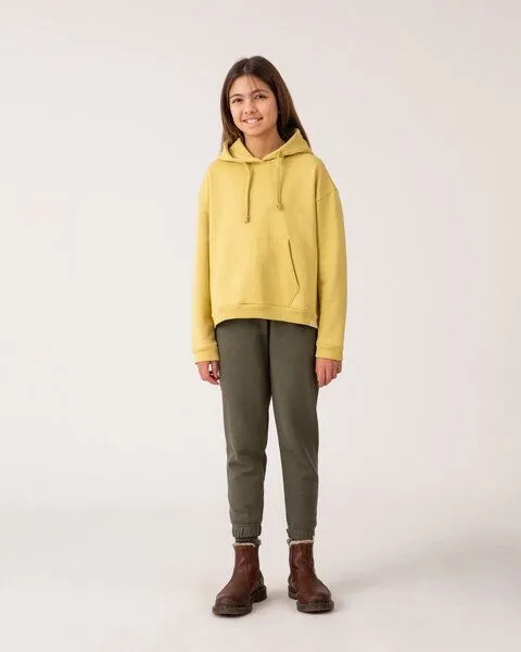 MATONA Matona Kapuzenpullover für Kinder aus Bio-Baumwolle / Hoodie, Citrona, – Produktbild 2 von 4