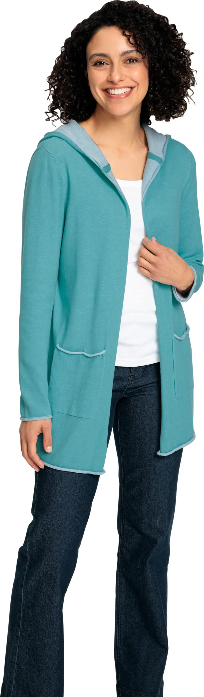 Witt Longstrickjacke, Ozean-meliert, – Produktbild 2 von 2
