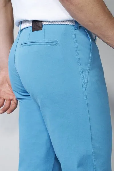 M 5 BY MEYER M 5 BY MEYER Baumwoll-Tencel Chino, Blau (hellblau), – Produktbild 5 von 5