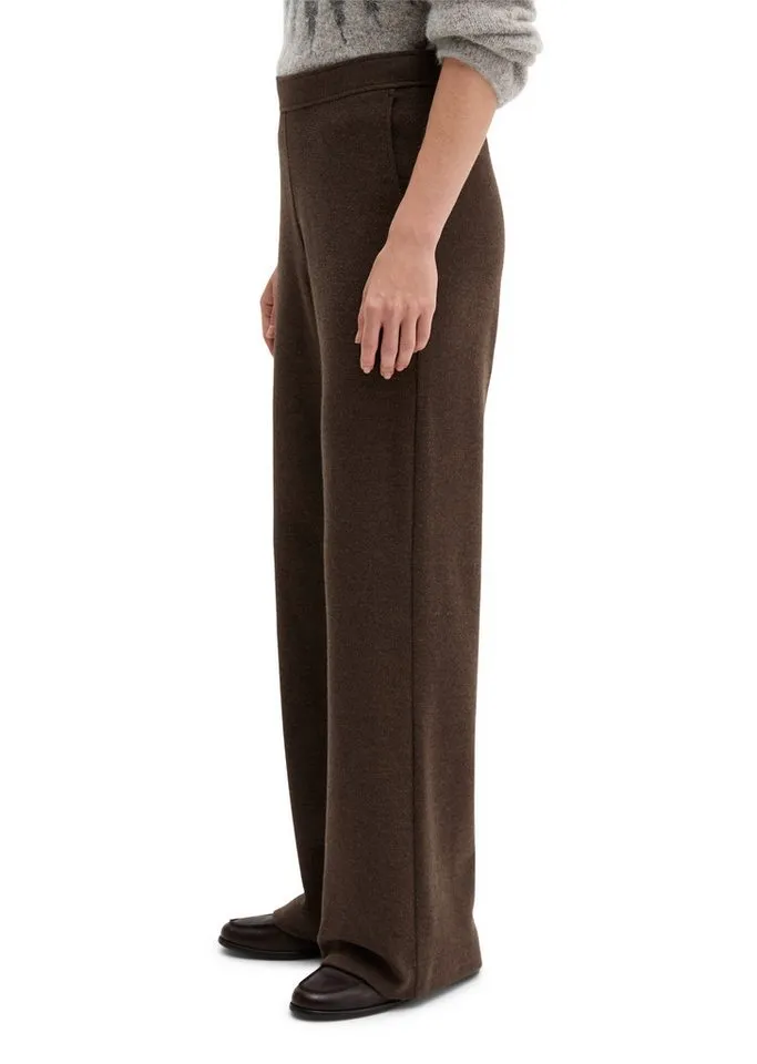 Marc O'Polo Marc O'Polo Jerseyhose aus LENZING™ ECOVERO™ mit Elasthan, Braun, – Produktbild 2 von 5
