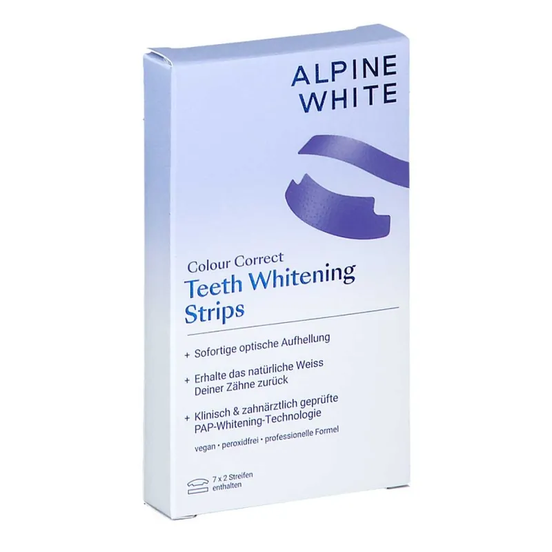 Alpine white Alpine white Whitening Strips Colour Correct – Produktbild 1 von 1