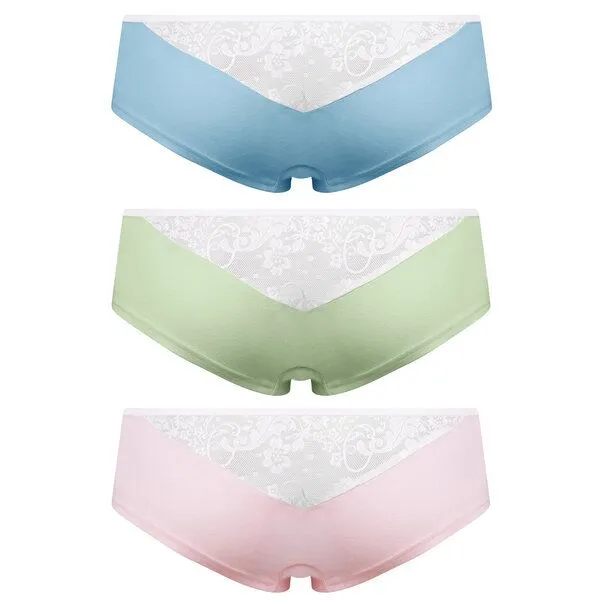 Frija Omina Frija Omina SET: Bio Hipster Jondel Spitze, Hell (mehrfarbig), – Produktbild 1 von 2