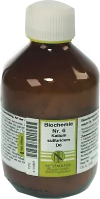Nestmann Pharma BIOCHEMIE 6 Kalium sulfuricum D 6 Tabletten 1000 St Tabletten – Produktbild 1 von 1