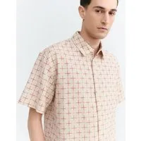 thinking mu thinking mu Lattice Kurtis Shirt – Produktbild 1 von 1