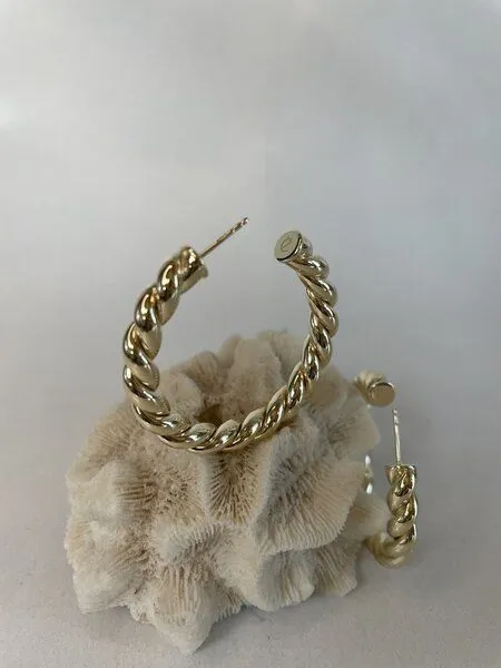 noemvri fashion label noemvri fashion label Mia Creole, Gold, – Produktbild 1 von 4