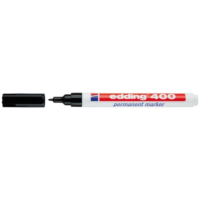 Edding Edding Permanentmarker "400" schwarz – Produktbild 3 von 8