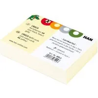 HAN HAN Karteikarten für "CROCO" DIN A8 quer, liniert, gelb – Produktbild 1 von 1
