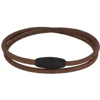 Kork-Deko Kork-Deko Braunes Korkarmband im Lederlook – Produktbild 1 von 1