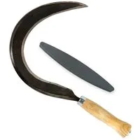 4betterdays 4betterdays Mondsichel für Linkshänder mit 14 cm Eschenstiel - Handgeschmiedet – Produktbild 1 von 1