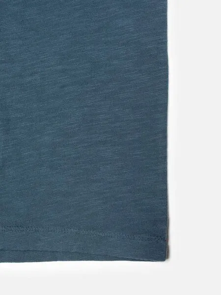 Nudie Jeans Nudie Jeans Herren T-Shirt "Roffe", Blue (blau), – Produktbild 4 von 4