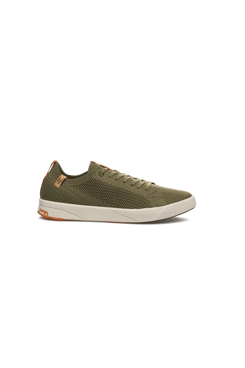 SAOLA SAOLA Herren vegan Sneaker Herren Cannon Knit 2.0 Olive, Olivgrün, – Produktbild 1 von 2