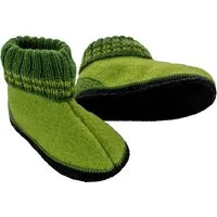 HANS NATUR Kinder Hausschuhe Hüttenschuhe grün Gr.23 – Produktbild 1 von 1