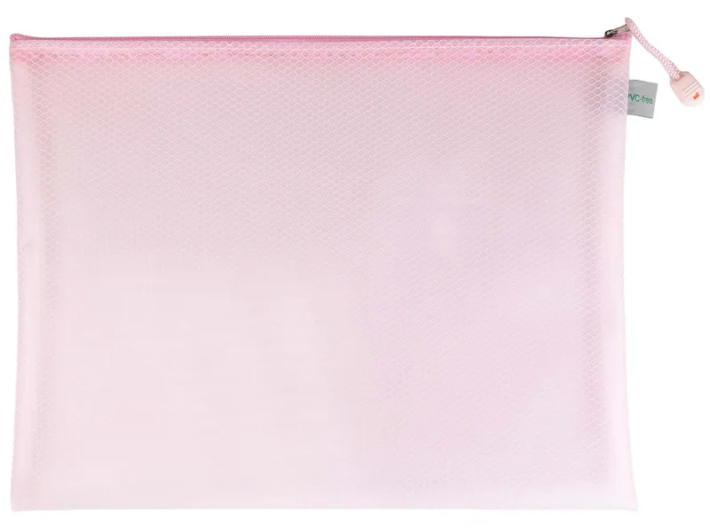 FolderSys FolderSys Kleinkram-Beutel "Candy Bag" mit RV, DIN A4, EVA, pastell rosé transparent – Produktbild 1 von 1