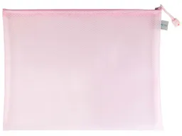FolderSys FolderSys Kleinkram-Beutel "Candy Bag" mit RV, DIN A4, EVA, pastell rosé transparent – Produktbild 1 von 1