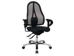 Topstar Topstar Bürodrehstuhl "Sitness 15" mit Armlehnen schwarz – Produktbild 1 von 1