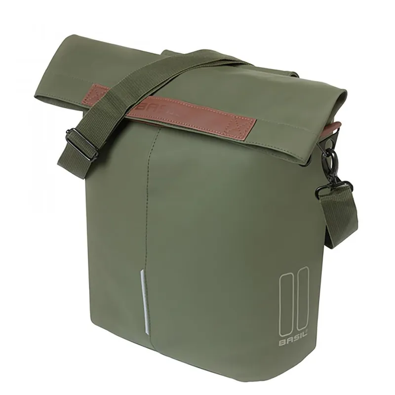 Basil Basil City Fahrradshopper MIK Hooks 14-16 L moosgrün – Produktbild 2 von 2