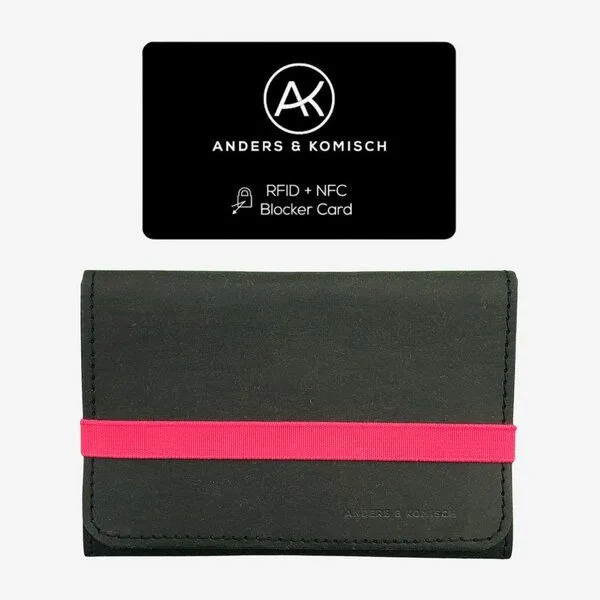 ANDERS & KOMISCH ANDERS & KOMISCH Mittelgroßes Portemonnaie mit RFID Schutz - KOMPAKT, Pink, – Produktbild 1 von 6