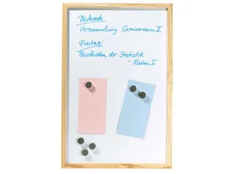 Weißwandtafel 40x60cm mit Holzrahmen – Produktbild 1 von 1