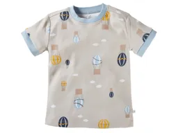 HANS NATUR Kinder T-Shirt Bio-Baumwolle Ballon blau Gr.110/116 – Produktbild 1 von 1