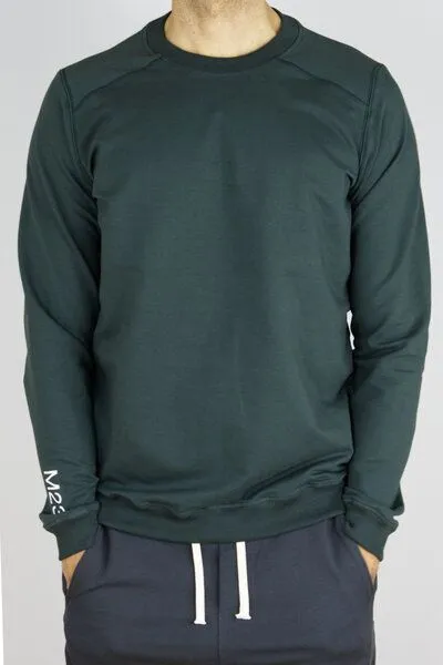 M23 M23 Herren Pullover aus Bio-Baumwolle, Modell „Phil“, Dunkelblau, – Produktbild 3 von 3