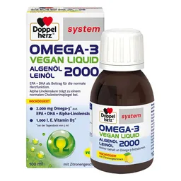 Doppelherz Doppelherz Omega-3 Vegan Liquid 2000 System – Produktbild 1 von 1