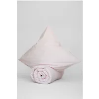 MELA MELA unisex vegan Bettwäsche-Set Majuli Rose/Natural White Stripes, Rosa, – Produktbild 1 von 1