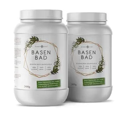 Nordic Pure Nordic Pure Basenbad – Basisches Badesalz - 2400 g 2x2400 g – Produktbild 1 von 1