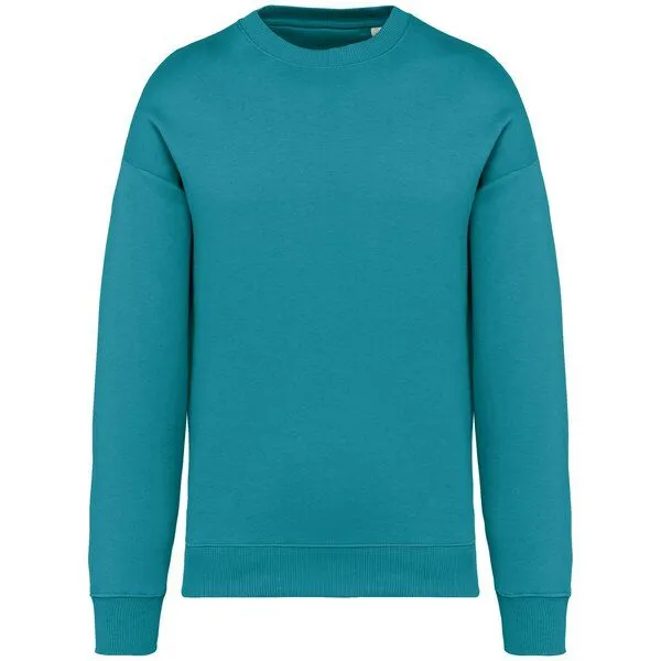 Greenspired Greenspired Umweltfreundliches Oversize Unisex-Sweatshirt mit Rundhalsausschnitt 300g/m² XXS- 3 XL, Adriablau, – Produktbild 1 von 1
