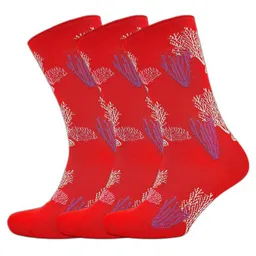 BLS Organic BLS Organic 3er Pack GOTS zertifiziert Damensocken mit Korallenmuster – Produktbild 1 von 1