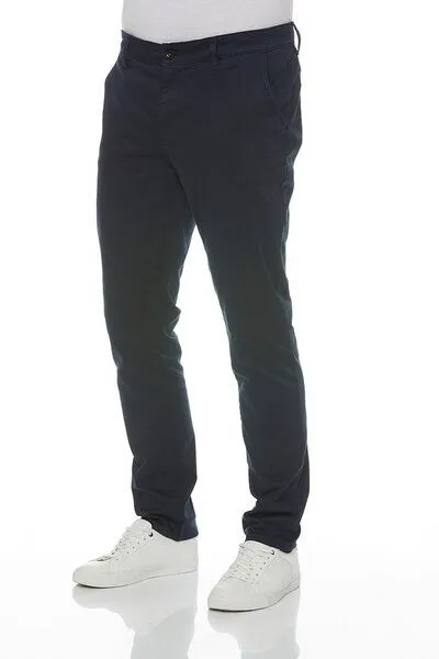 Wunderwerk Wunderwerk Herren Hose aus Biobaumwolle "Jim slim Chino", Blau (old navy), – Produktbild 3 von 3