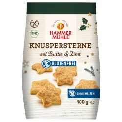 Hammermühle Hammermühle Knuspersterne mit Butter & Zimt, glutenfrei – Produktbild 1 von 1