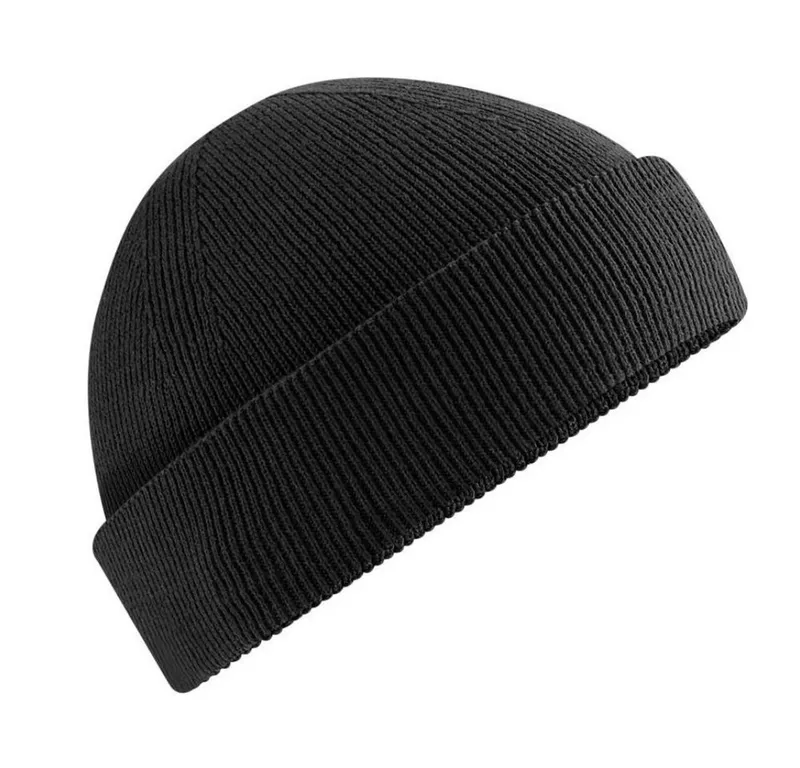 Beechfield Beechfield Strickmütze Fischermütze Kurz Mütze Beanie, Schwarz, – Produktbild 1 von 1