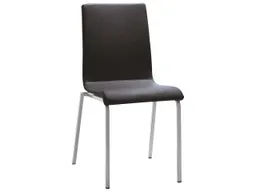 Esszimmerstuhl "LIFE" 100 % Polyester, anthrazit – Produktbild 1 von 1