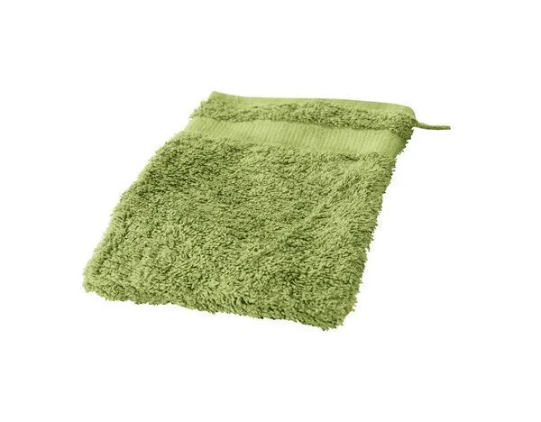 Cotonea Cotonea Bio Frottier-Waschhandschuh, Pistazie (), – Produktbild 2 von 4