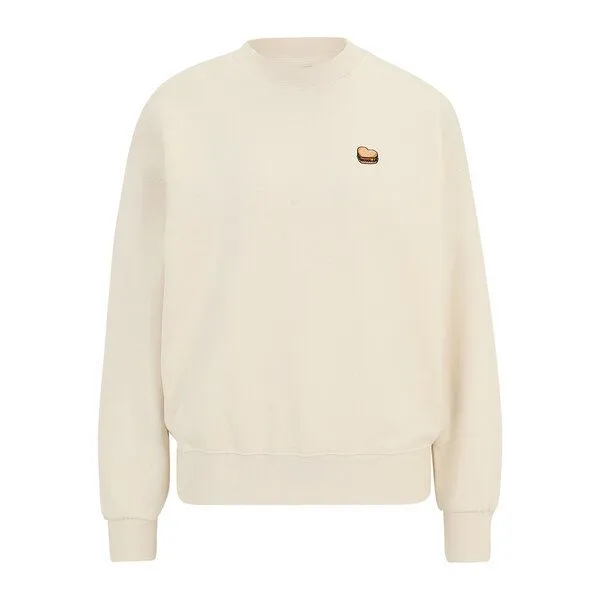 Iriedaily Iriedaily Burger Love Crewneck, Undyed (natur), – Produktbild 1 von 4