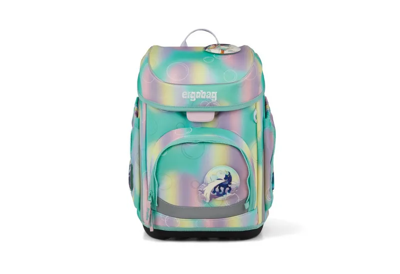 Ergobag Ergobag Schulranzen Schulranzen-Set CUBO ZauBärwelt 5-teilig, 25/26 (5-teilig), ergonomisch, höhenverstellbar, Your-Size-System, ab 1. Klasse, Blau, – Produktbild 3 von 5