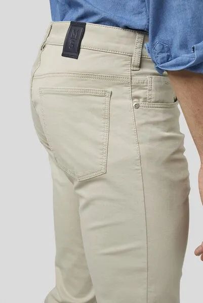 M 5 BY MEYER M 5 BY MEYER Baumwoll Five Pocket, Beige (beige), – Produktbild 5 von 5
