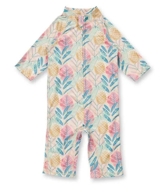 Sense Organics & friends in cooperation with GARY MASH Sense Organics & friends in cooperation with GARY MASH Kinder Schwimmanzug UV-Schutz 50+ aus recyceltem Polyester, Tropendruck (mehrfarbig), – Produktbild 1 von 1