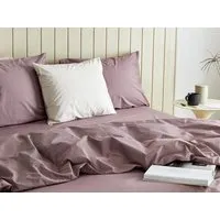 Yumeko Kissenbezug "Yumeko" aus Perkal 300TC, Mauve, – Produktbild 1 von 1