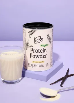 KoRo Vegan Protein Powder Creamy Vanilla 300 g – Produktbild 1 von 1