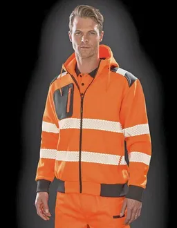 Result Genuine Recycled Result Genuine Recycled Sicherheits Softshelljacke Berufbekleidung Reflektierend bis Gr.3XL Warnschutz – Produktbild 1 von 1