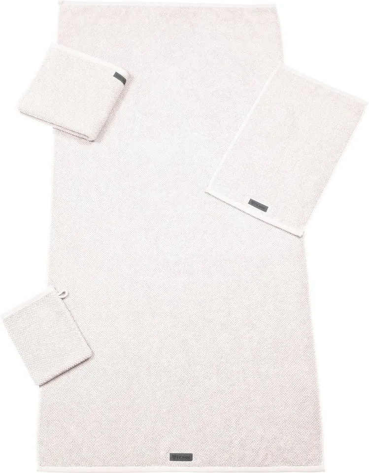 Ross Ross Handtücher Selection, Frottier (2-St), 100 % Bio-Baumwolle, Weiß, – Produktbild 3 von 5